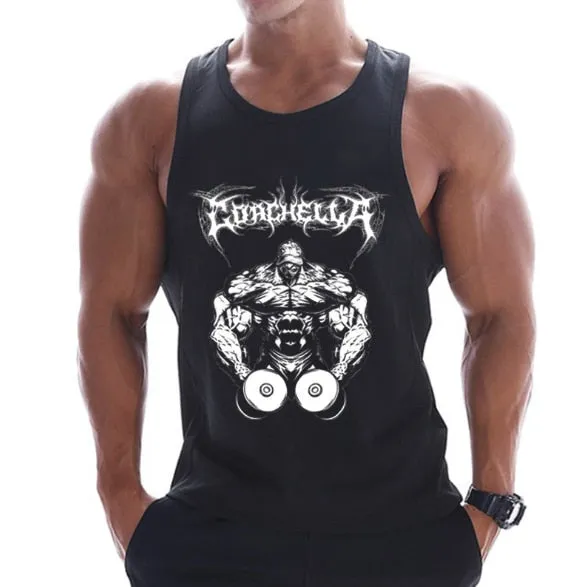 2019 new gyms clothing cotton bodybuilding tank top bodybuilder mens ropa hombre tops singlet erkek sleeveless singlet men