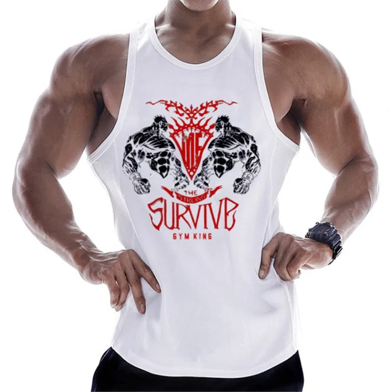 2019 new gyms clothing cotton bodybuilding tank top bodybuilder mens ropa hombre tops singlet erkek sleeveless singlet men