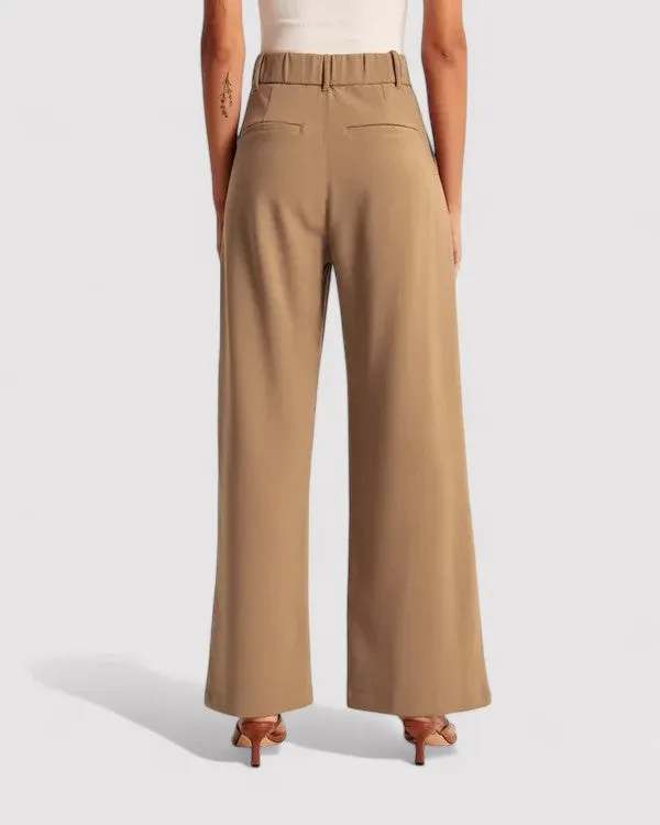 Ancien | Women's High-Waisted Flared Trousers