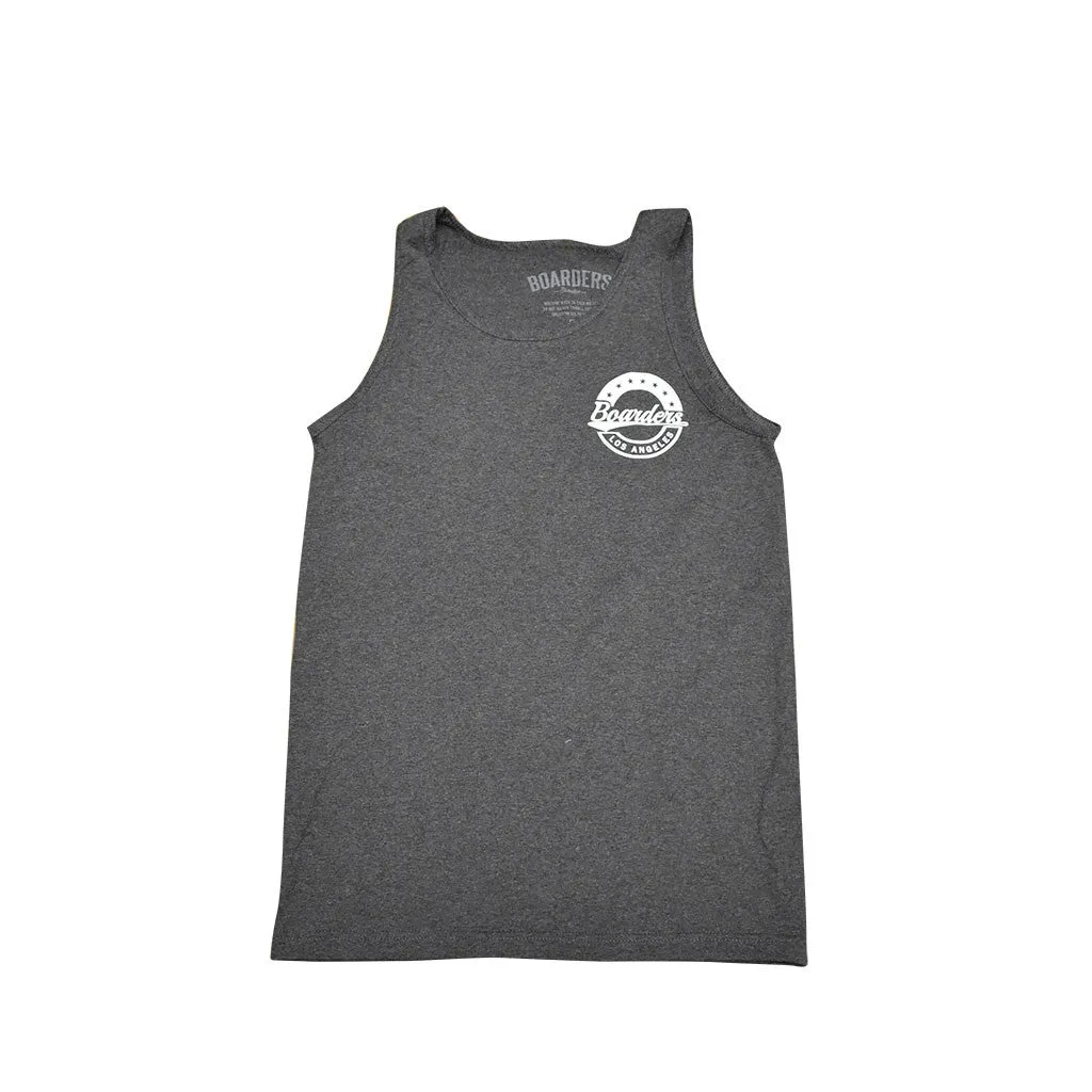 Boarders Starcrest Tank Top - Dark Grey