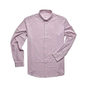 Deep Ellum Performance Woven Button Down - Rose