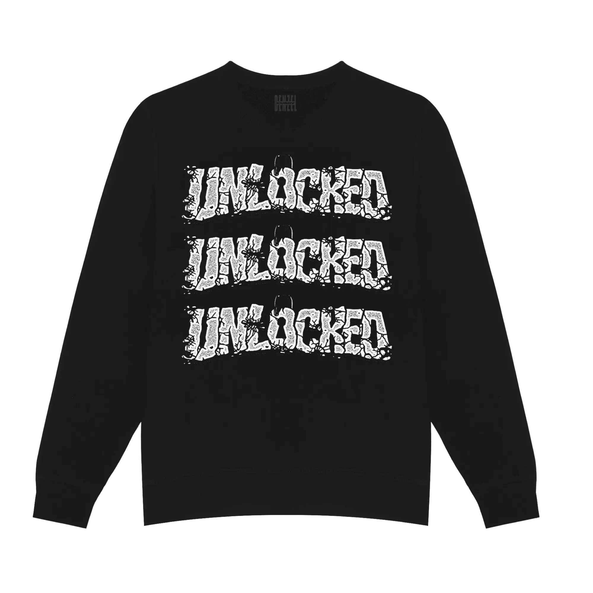 Denzel Curry & Kenny Beats - Unlocked 1.5 Black Crewneck