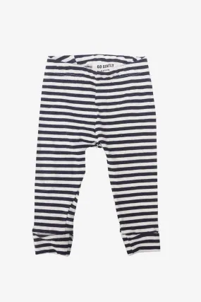 Go Gently Nation Pencil Pant - Navy Stripe (Size 3/6M left)