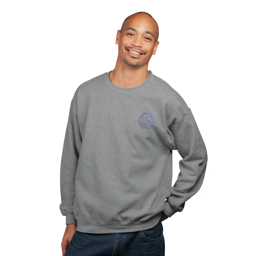 Male Crewneck Sweatshirt - Know Dementia | Know Alzheimer’s