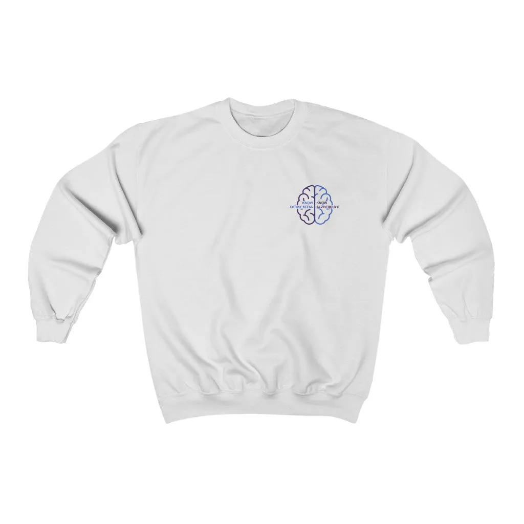 Male Crewneck Sweatshirt - Know Dementia | Know Alzheimer’s