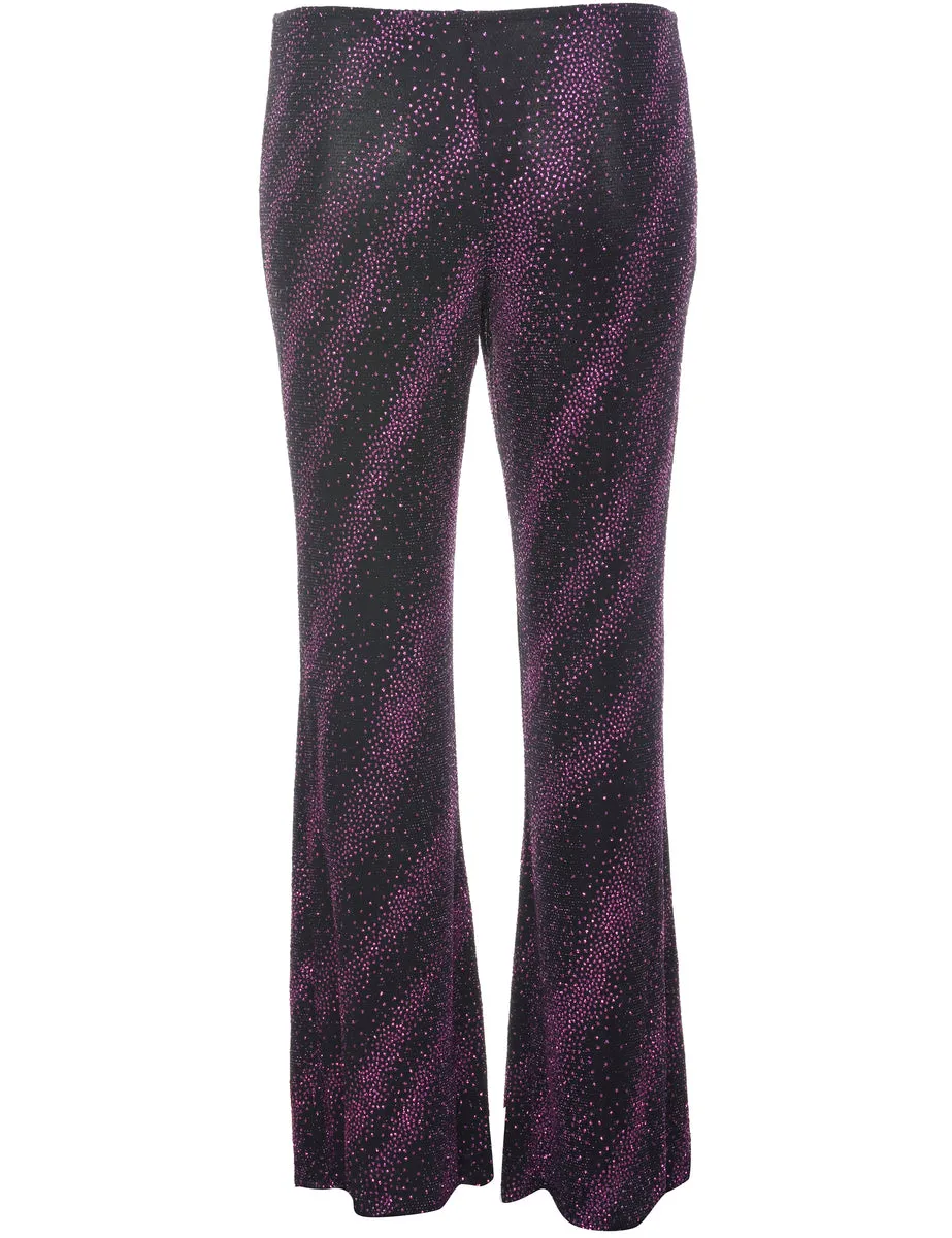 Metallic Pattern Trousers - W20 L30