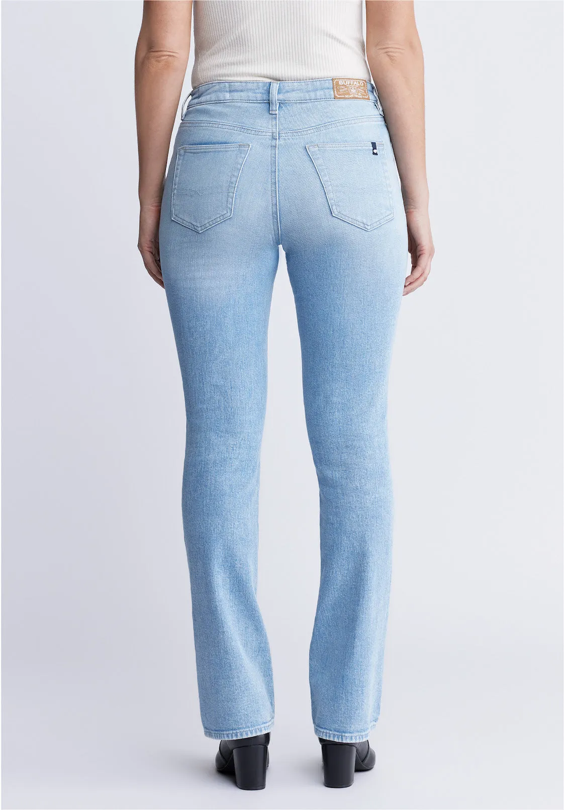 Mid Rise Bootcut Queen Women's Jeans, Vintage and Veined - BL15872