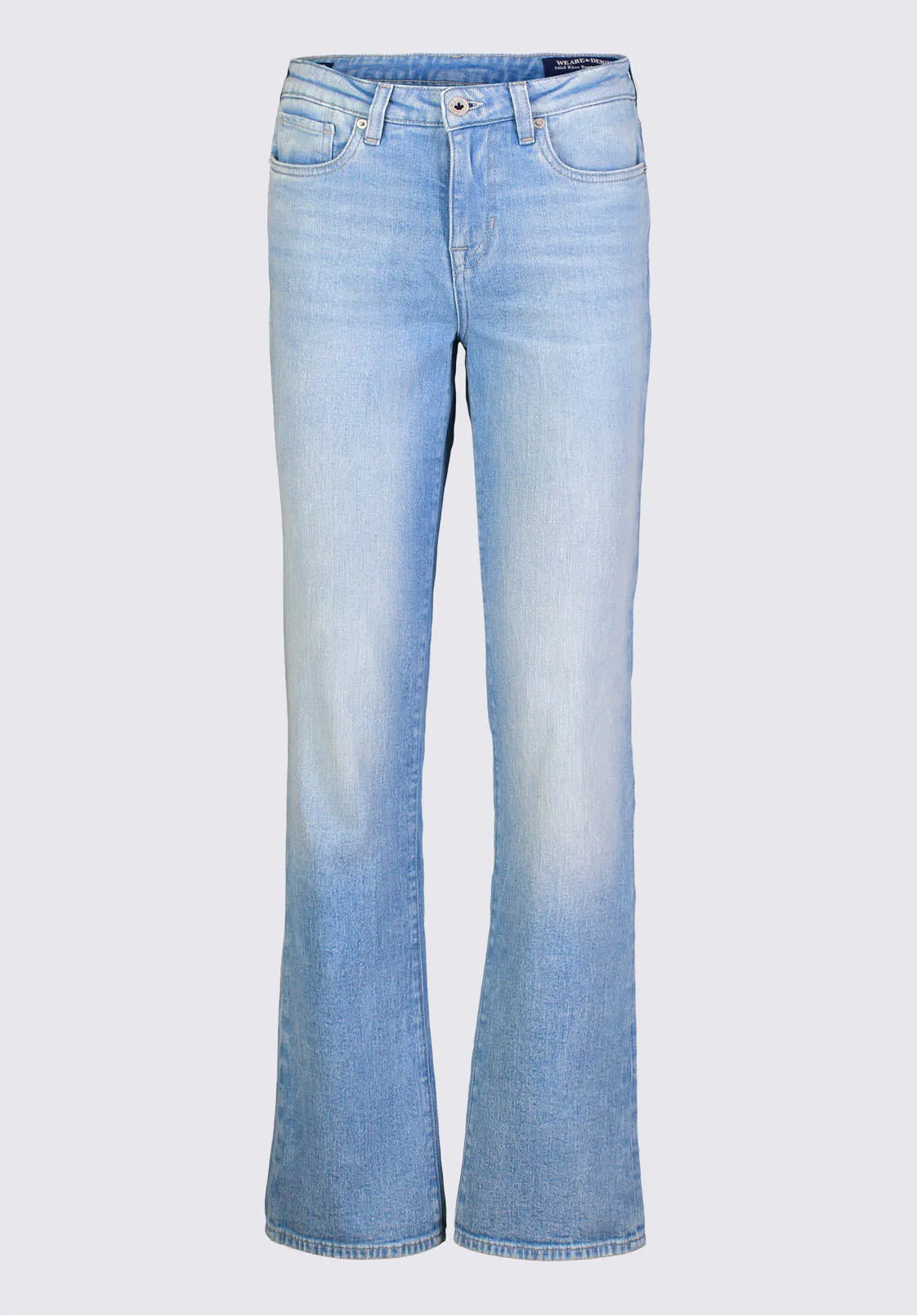 Mid Rise Bootcut Queen Women's Jeans, Vintage and Veined - BL15872