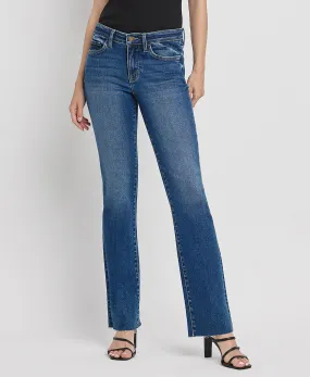 MID RISE SLIM BOOTCUT JEANS