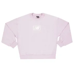 New Balance - Women's Brushed  Back Crew Sweatshirt (WT33528 DMY)