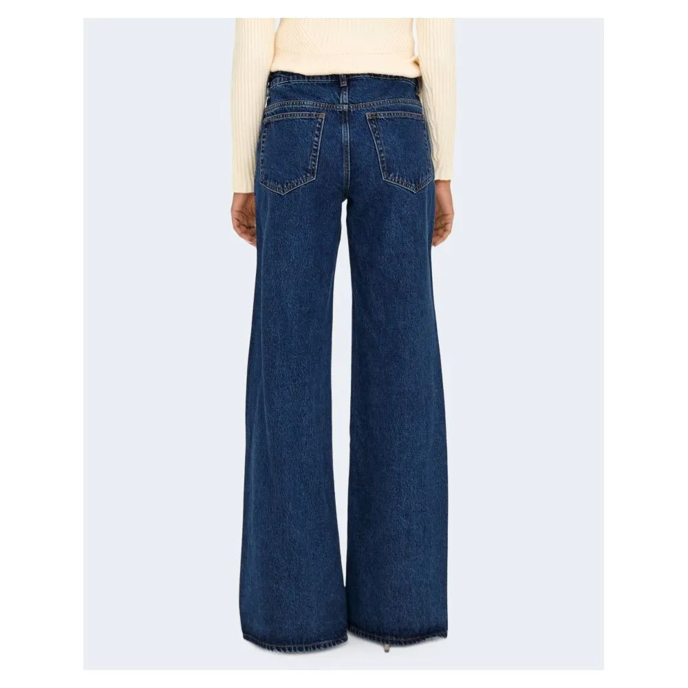 Only Blue Cotton Jeans & Pant