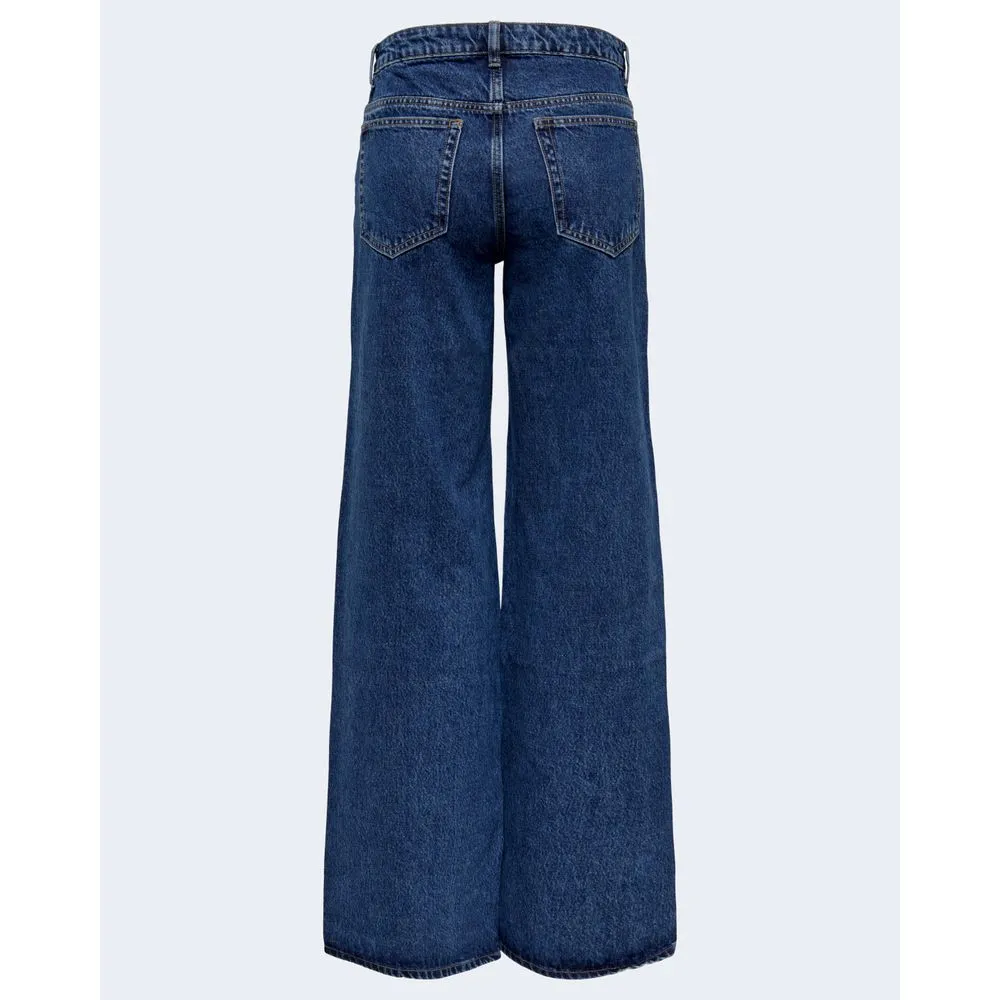 Only Blue Cotton Jeans & Pant