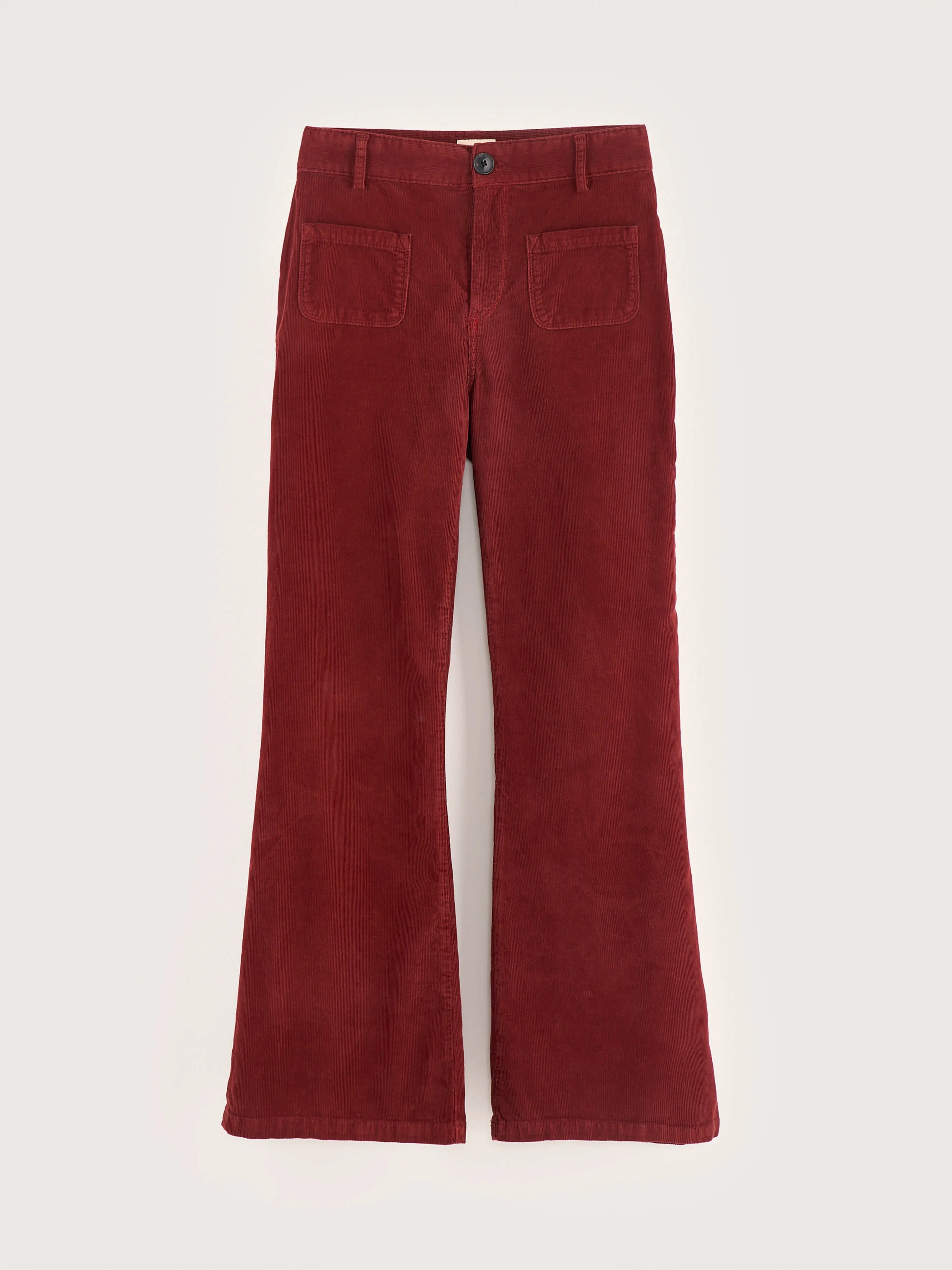 Park flared trousers (242 / W / GRENAT)