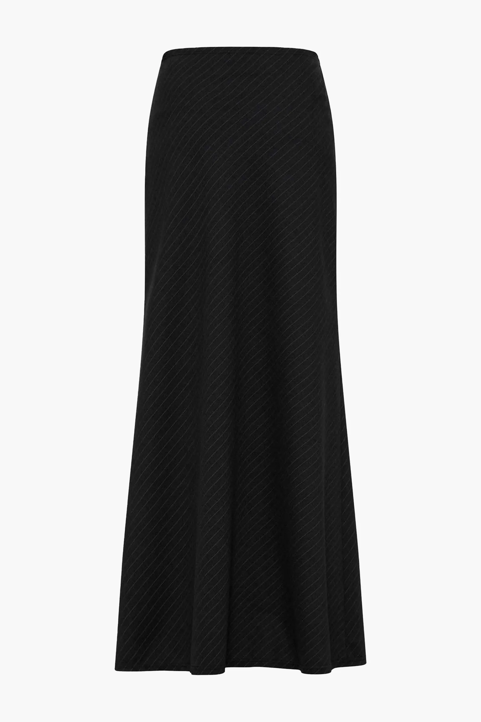 PINSTRIPE MAXI SKIRT