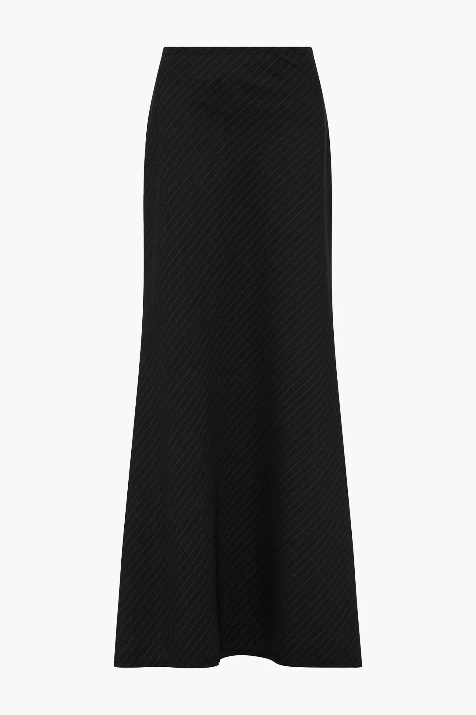 PINSTRIPE MAXI SKIRT