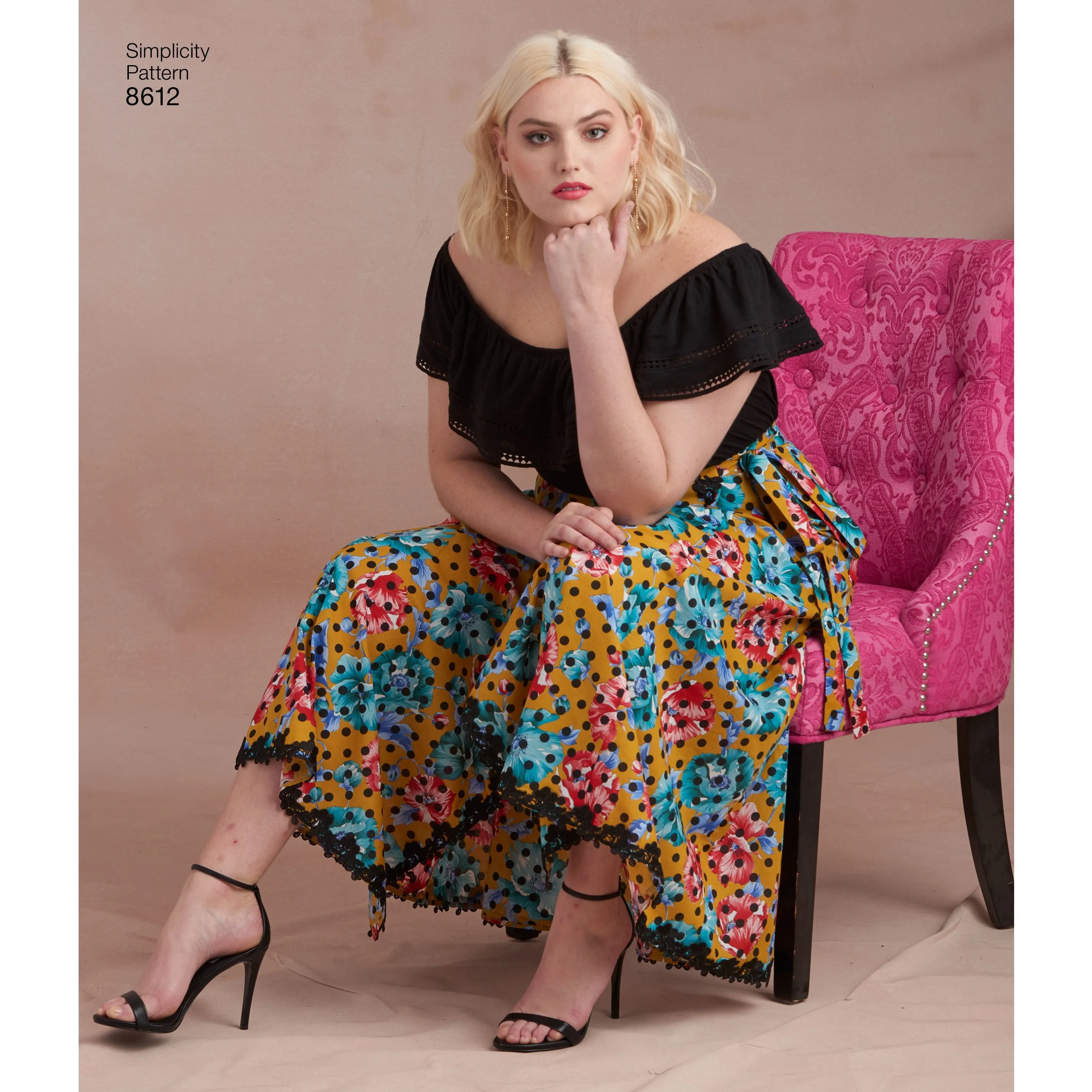 Simplicity Pattern 8612 Easy to sew wrap skirts