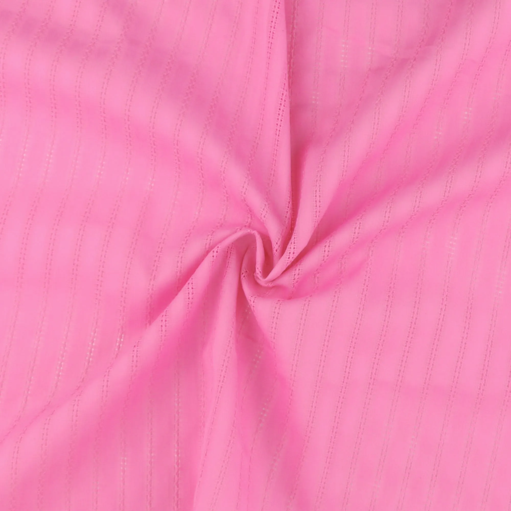 Striped Jacquard Cotton - ARIA - Pink