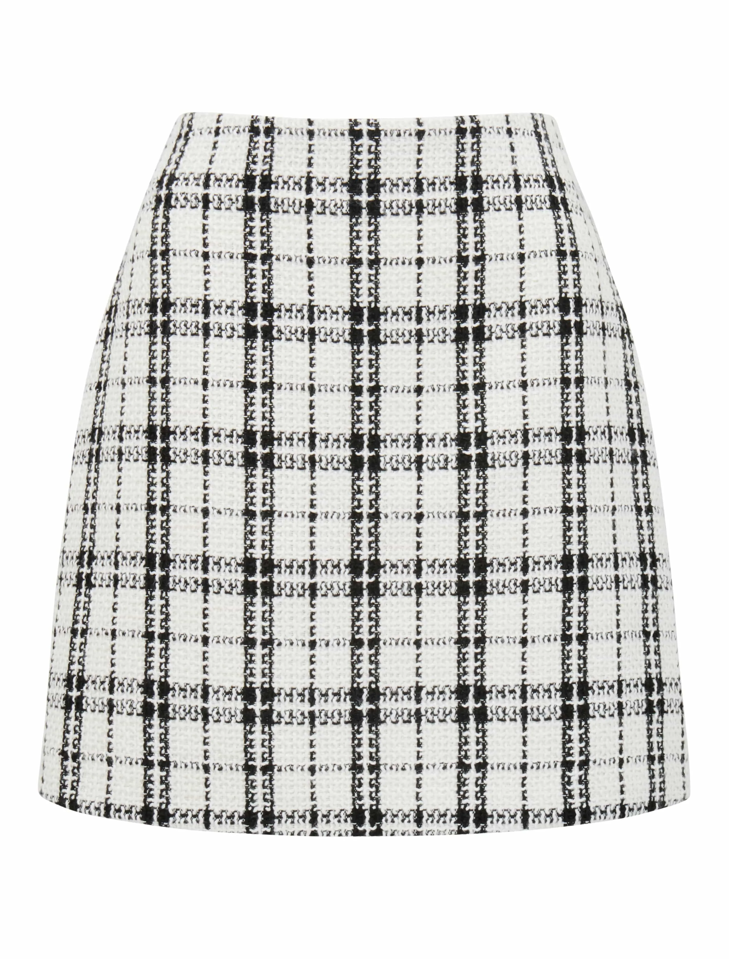 Talia Boucle Check Mini Skirts