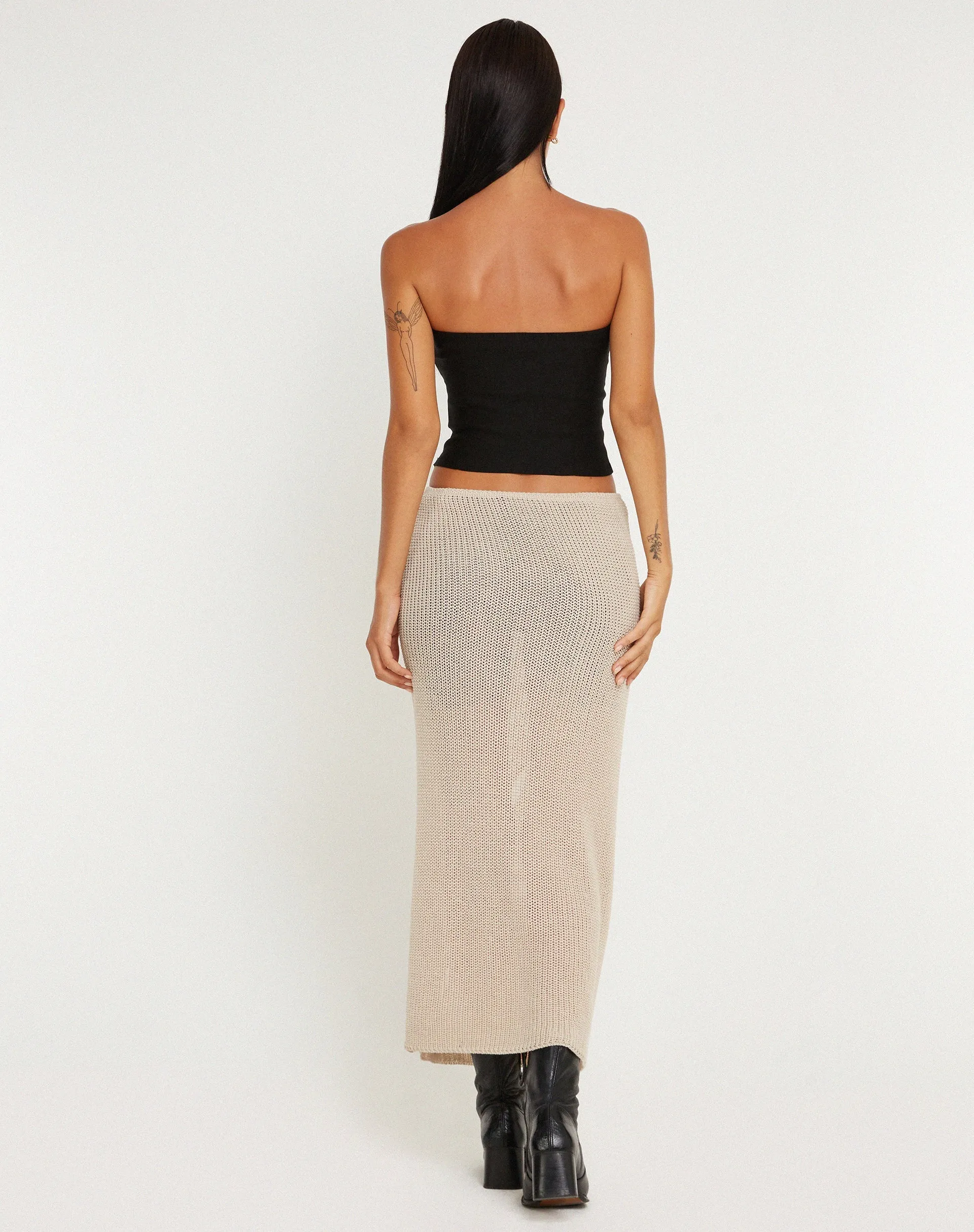 Tanika Maxi Skirt in Natural