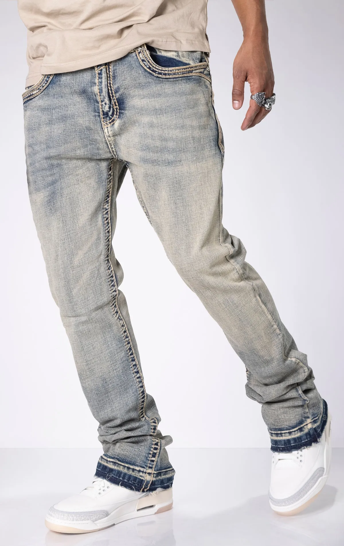 Warner Stacked Jeans