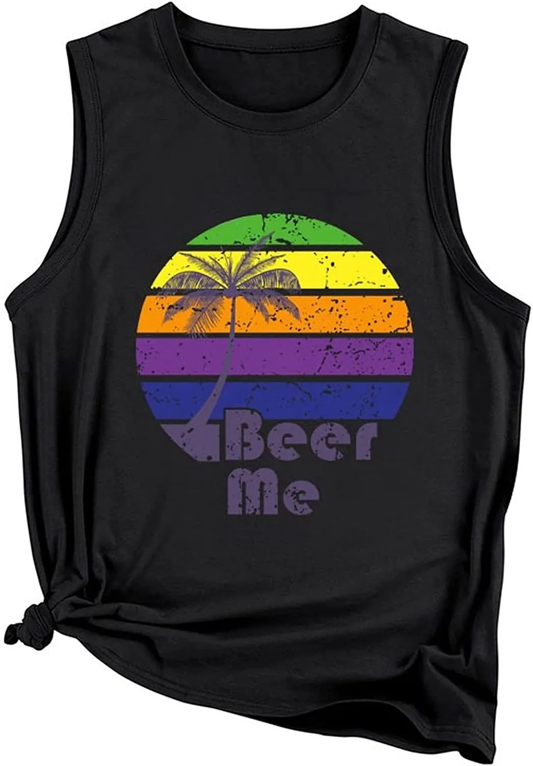 Women Beer Me Tank Tops