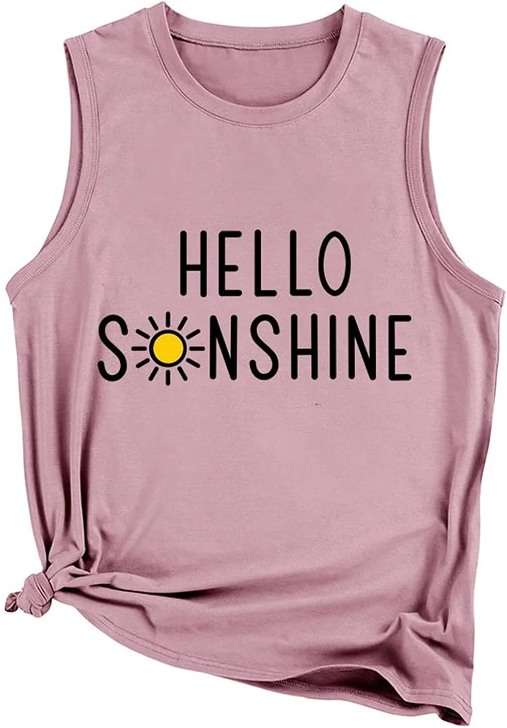 Women Hello Sunshine Vacation Beach Tank Tops